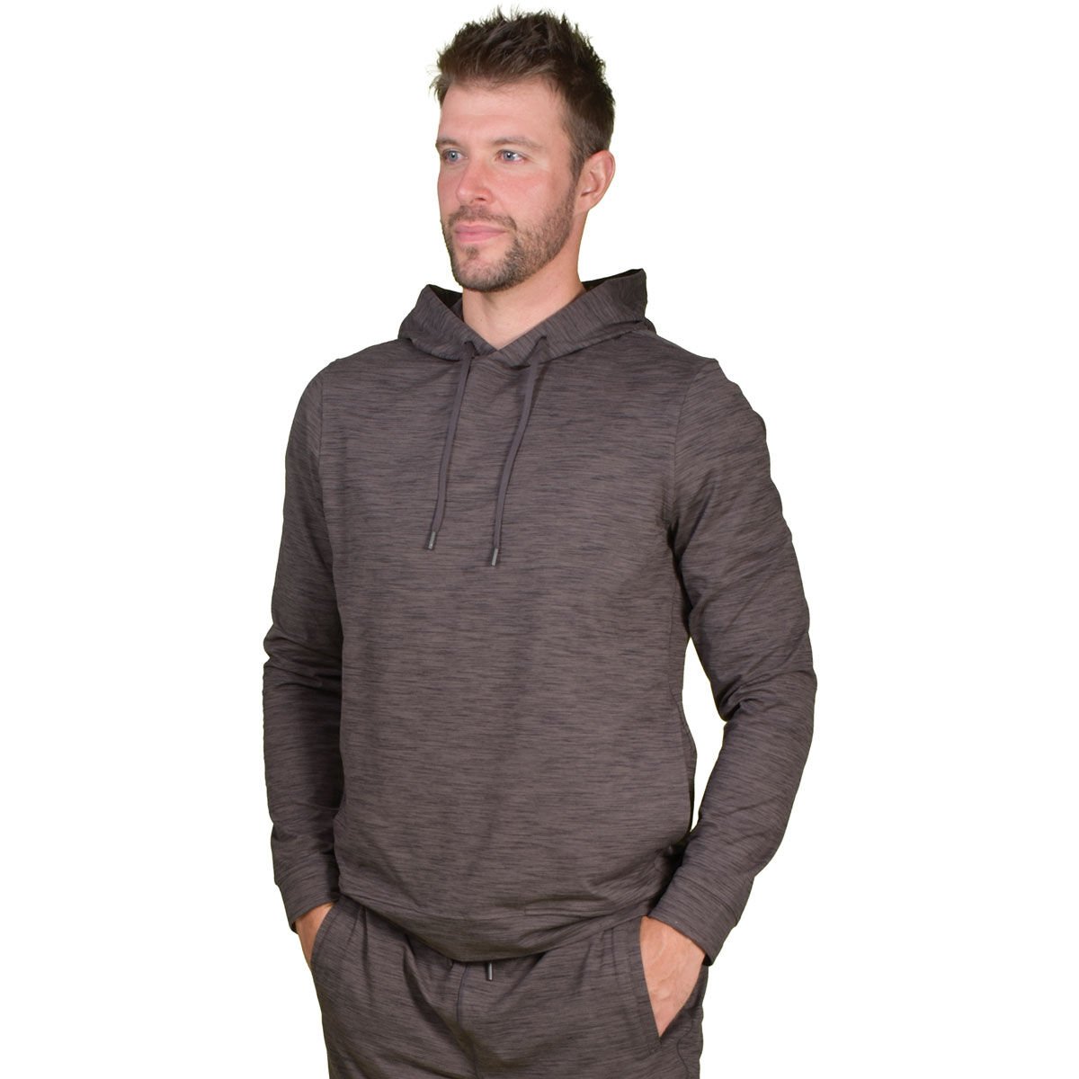 90 Degree Men's Soft Pullover Hoodie