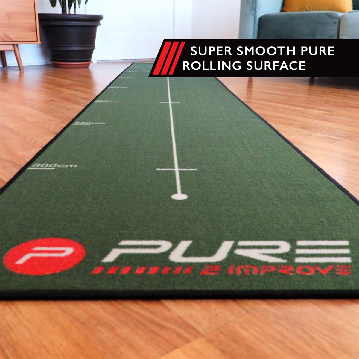 Pure2improve Birdie Drill Golf Putting Mat