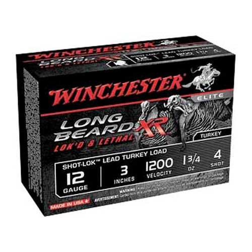 Winchester Long Beard XR Shot-lok 12ga 3in 4 Shotshell Ammo