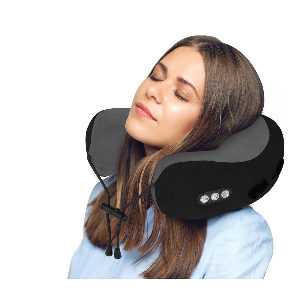 Brookstone Cordless & Rechargeable Neck Massage Pillow