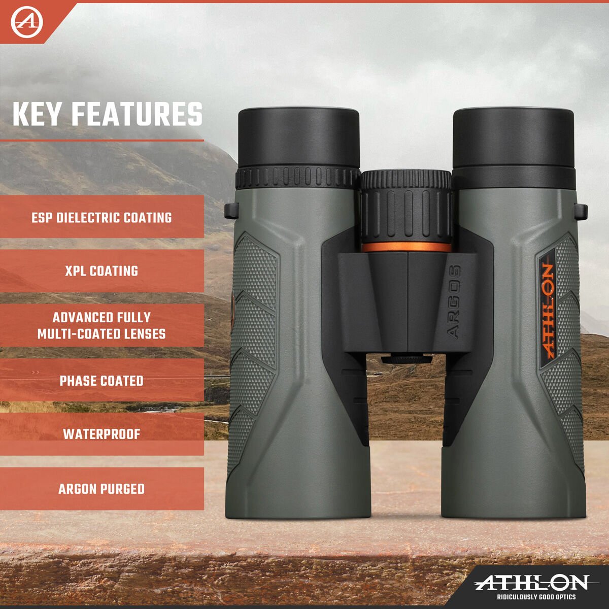 Athlon Optics Argos G2 HD 8x42