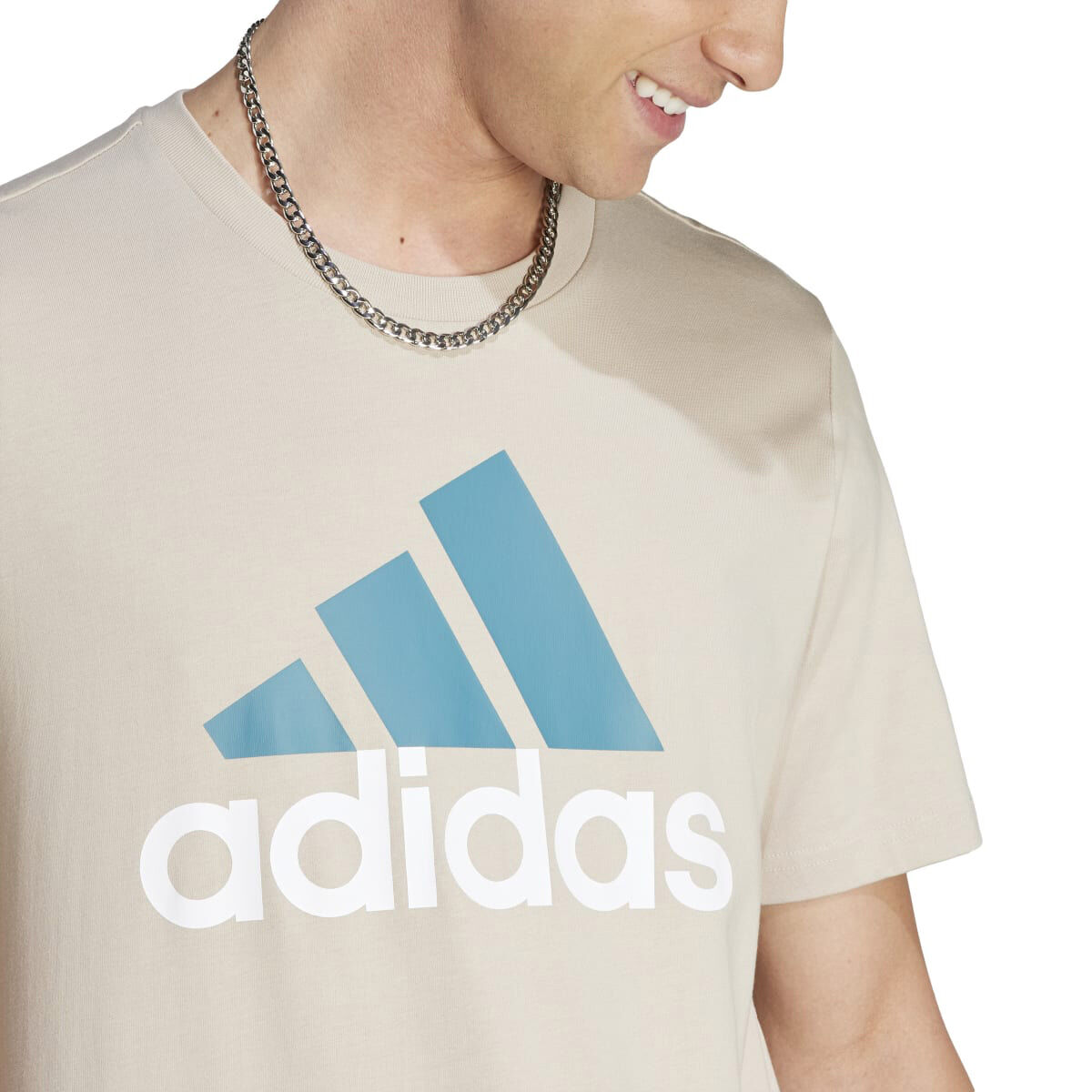 adidas Men's Short Sleeve Big Logo Tee