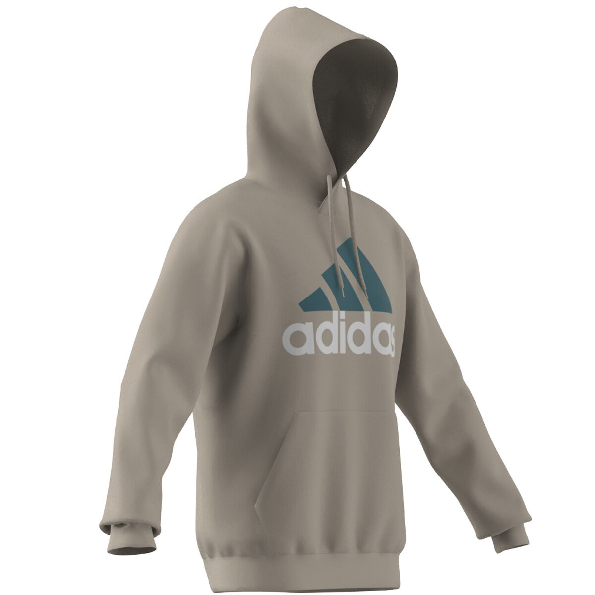 adidas Men's Big Logo Flc Hood