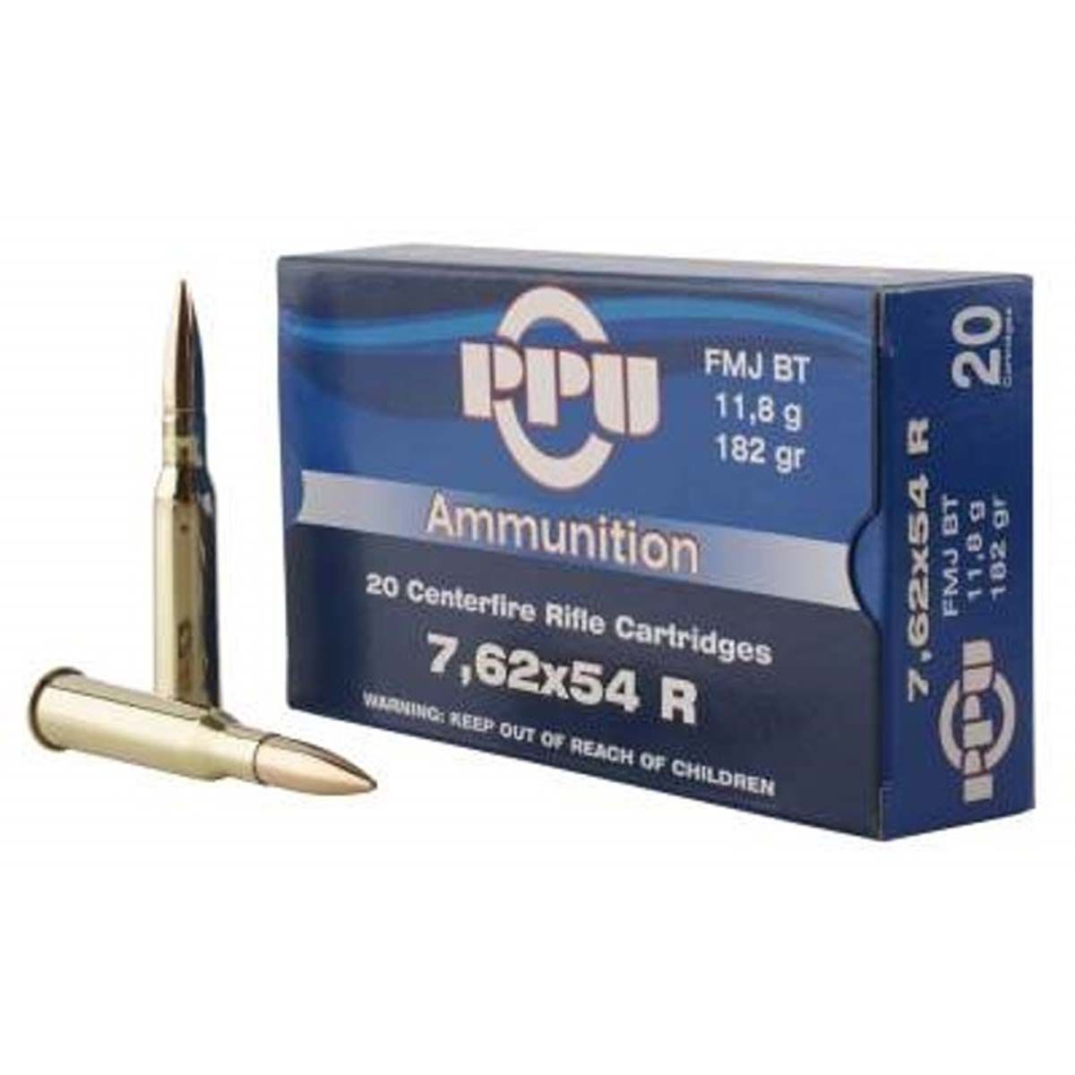 Ppu 7.62x54mm Full Metal Jacket