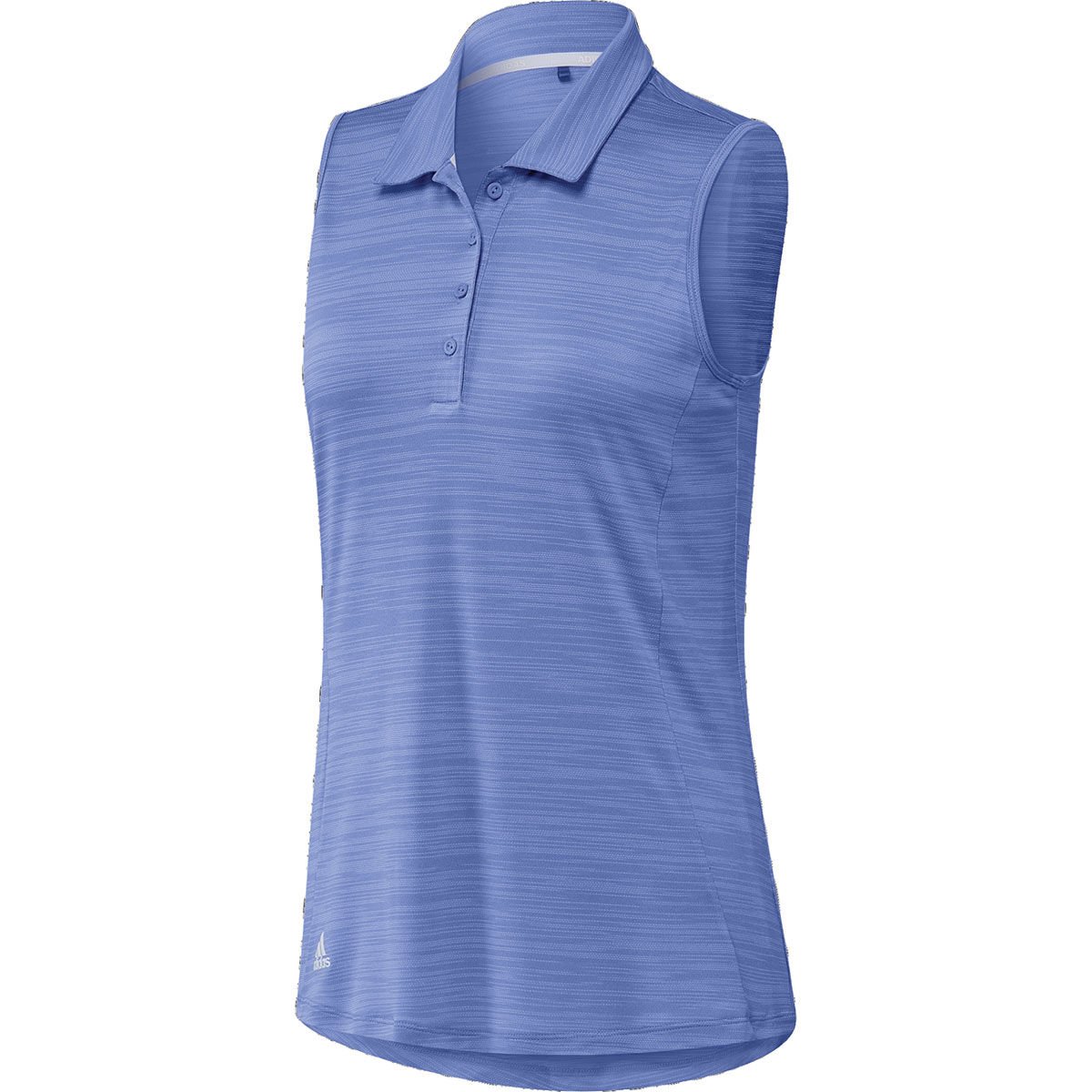 adidas Women's Spacedye Sleeveless Golf Polo