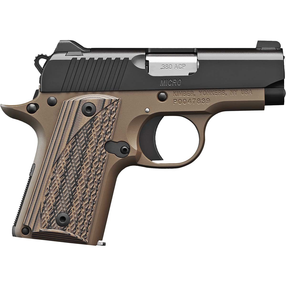 Kimber Micro O Desert Night NS 380 ACP Pistol