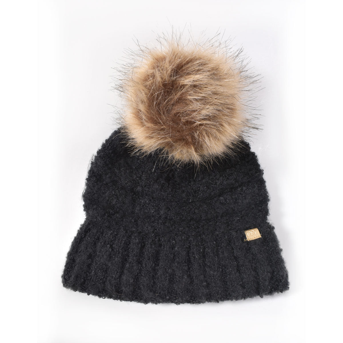 David & Young Women's Marled Pom Beanie