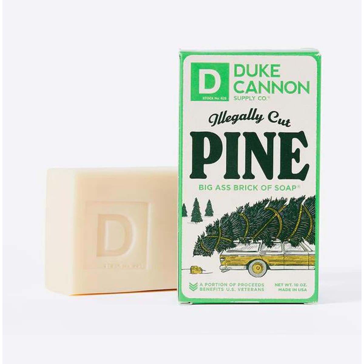 Duke Cannon Illegally Cut Pine Soap