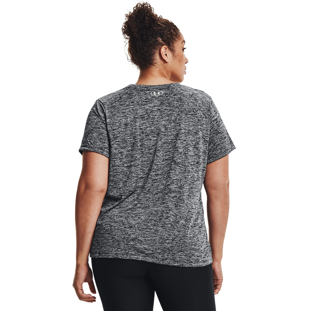 Under Armour Women's Plus Size Tech Twist Short Sleeve V-Neck Tee