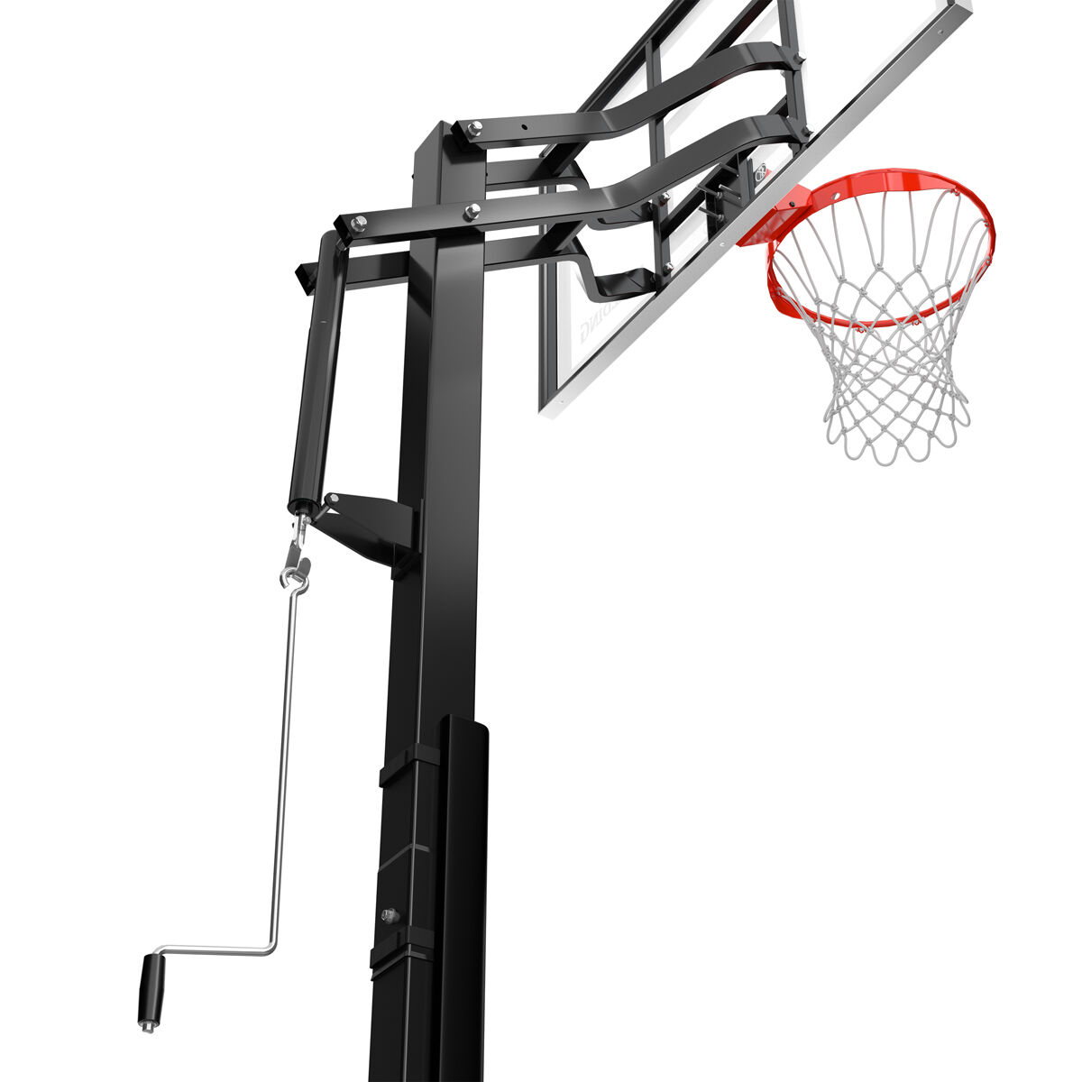 Spalding 54" Glass 881013 In-Ground Basketball Hoop