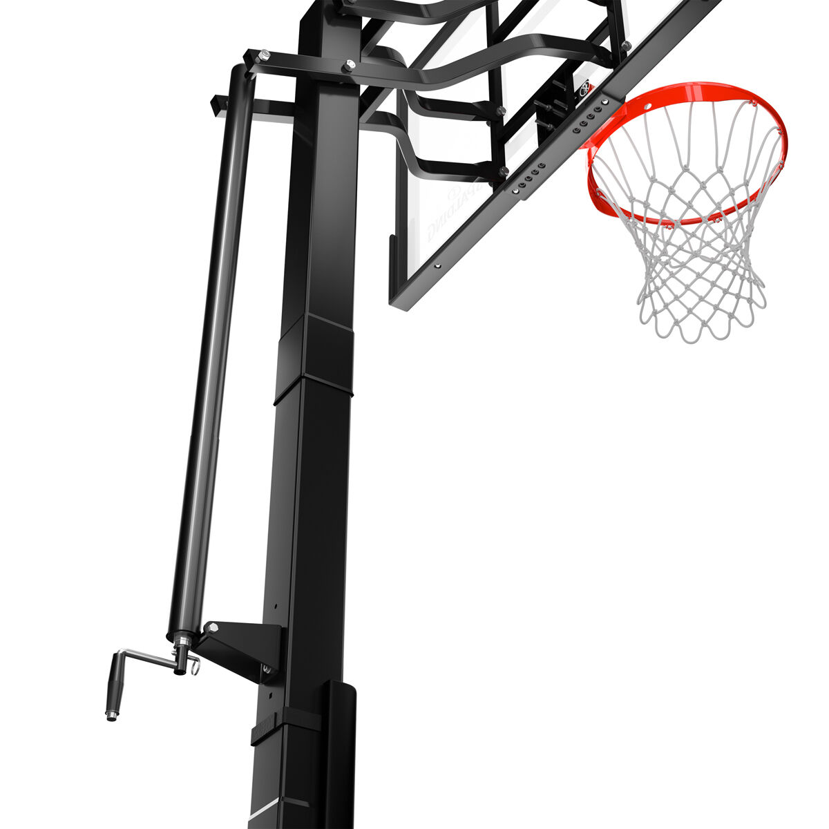 Spalding 54" Ultimate Hybrid Acrylic Portable Basketball Hoop