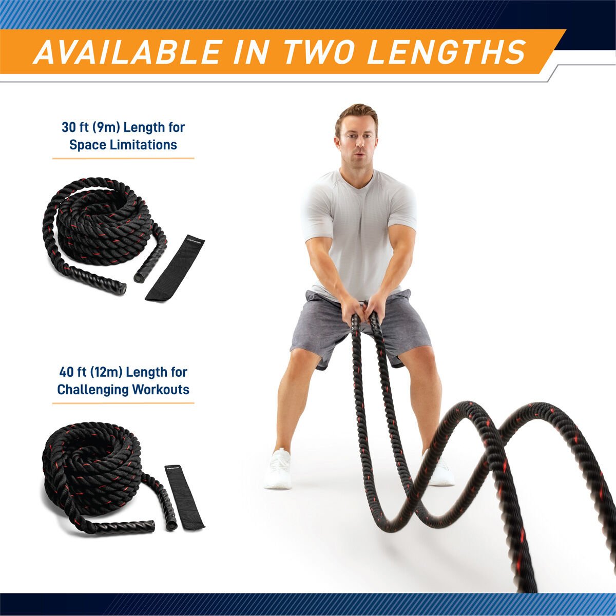 Proiron Battle Rope 12m (40ft)