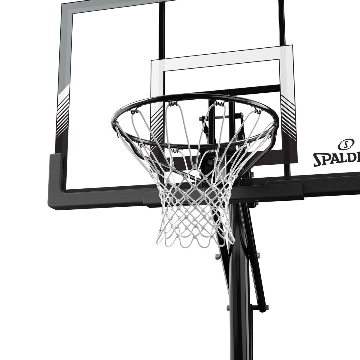 Spalding 50" SFPC Quick Glide Portable Basketball Hoop