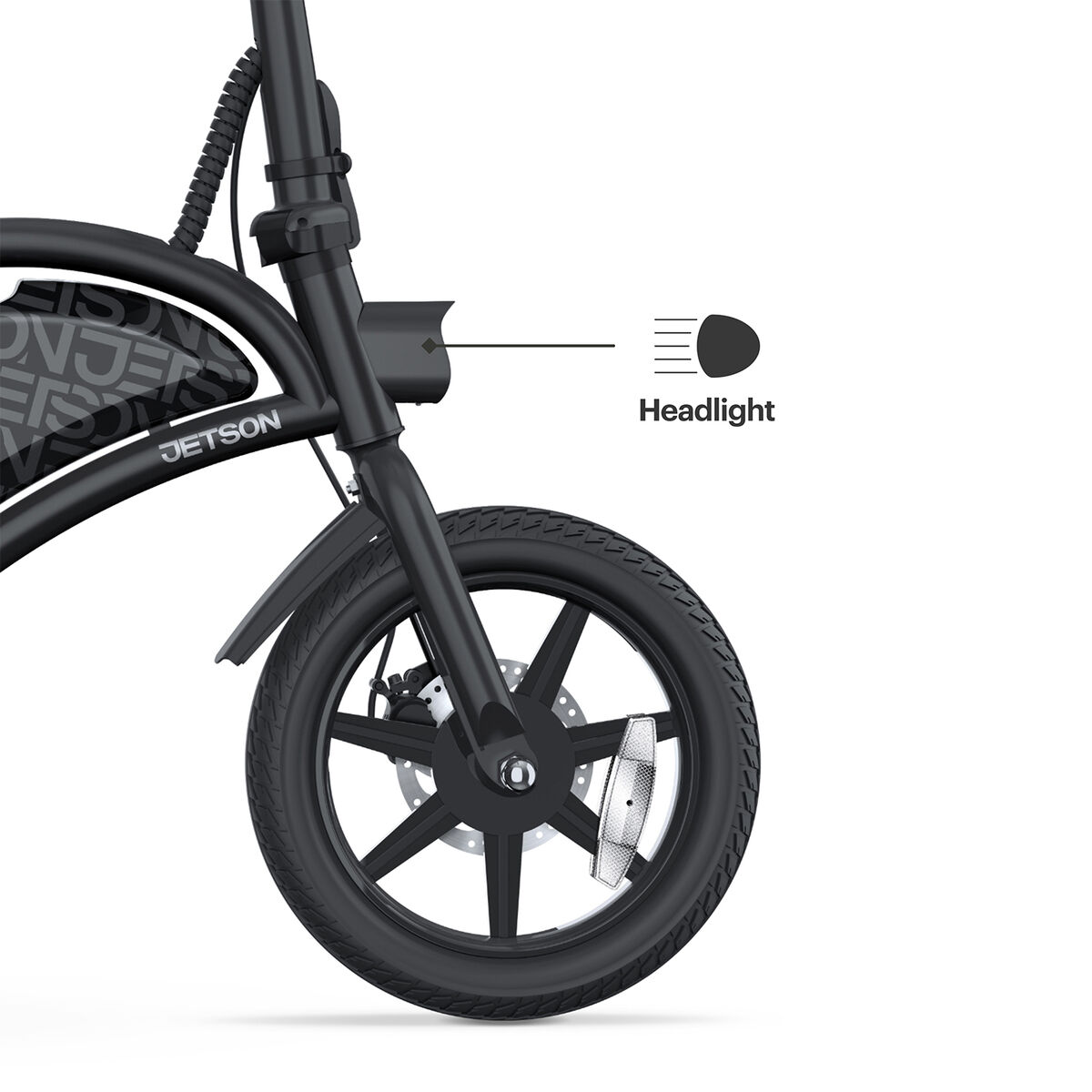 Jetson Bolt-Up 14" Electric Ride On, Black