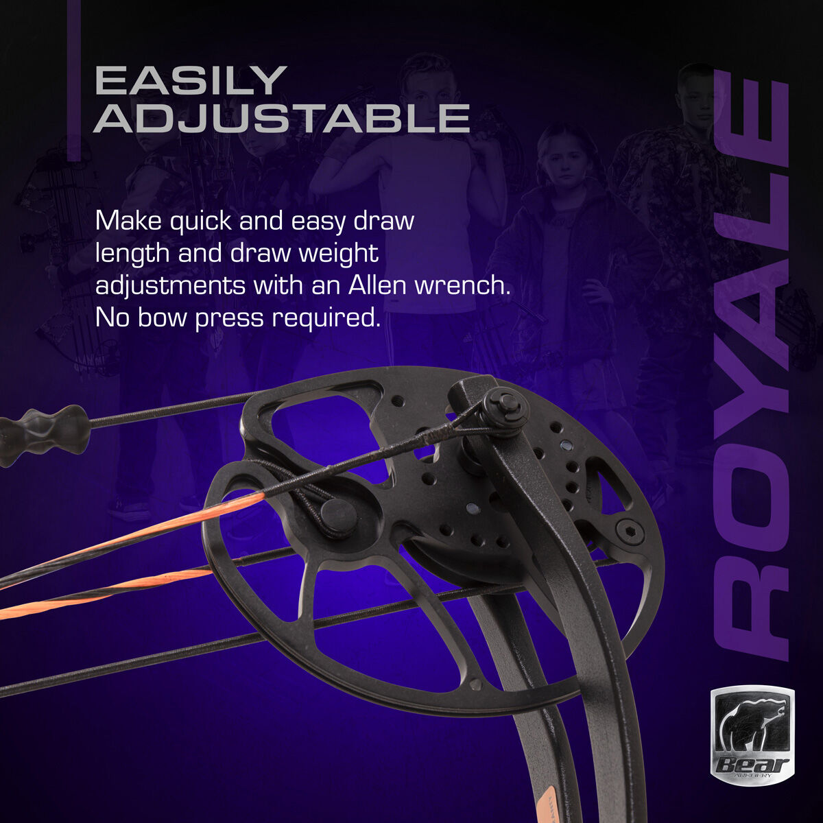 Bear Royale RTH Compound Bow Package
