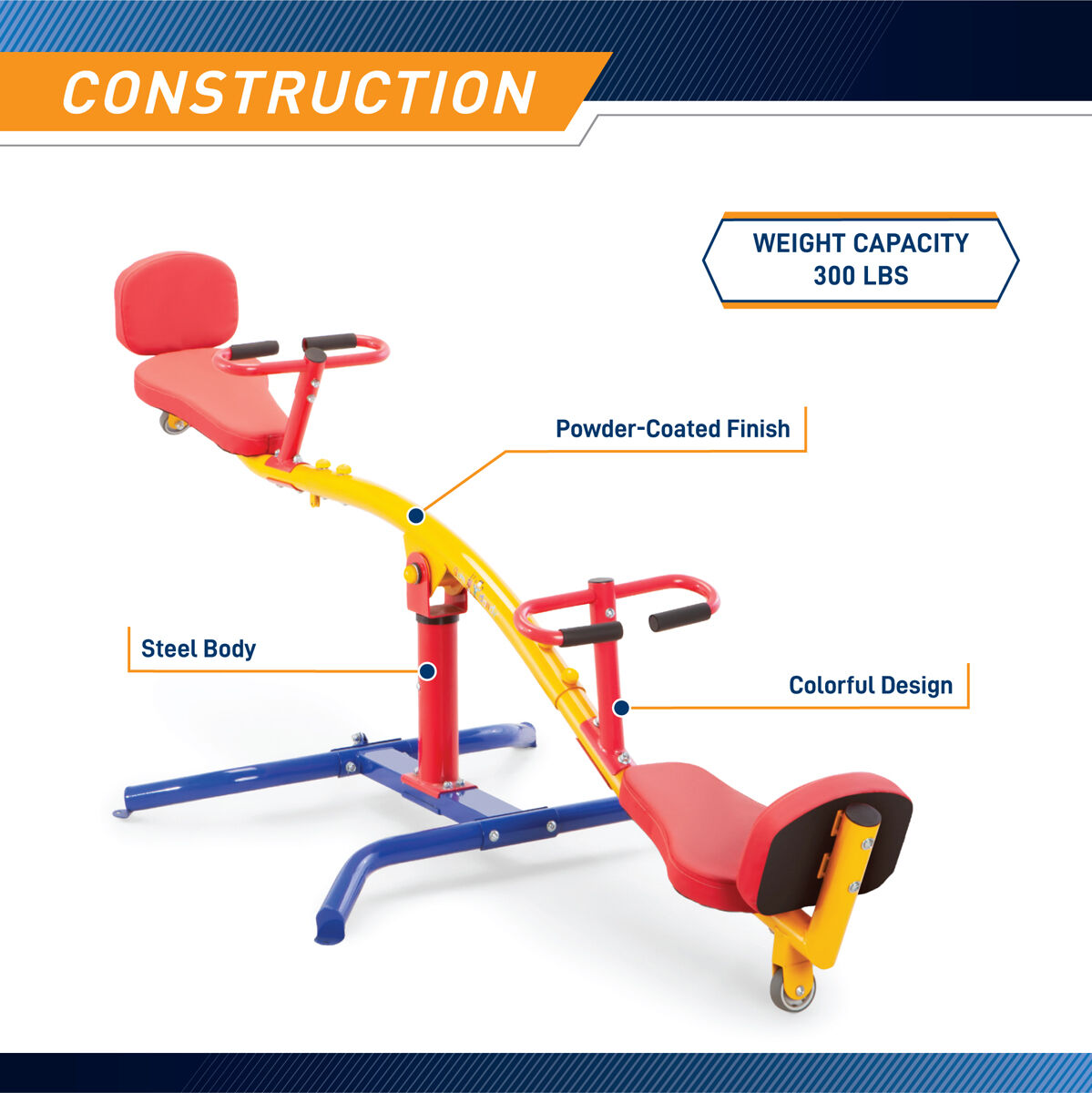 Gym Dandy TT-360 TEETER TOTTER