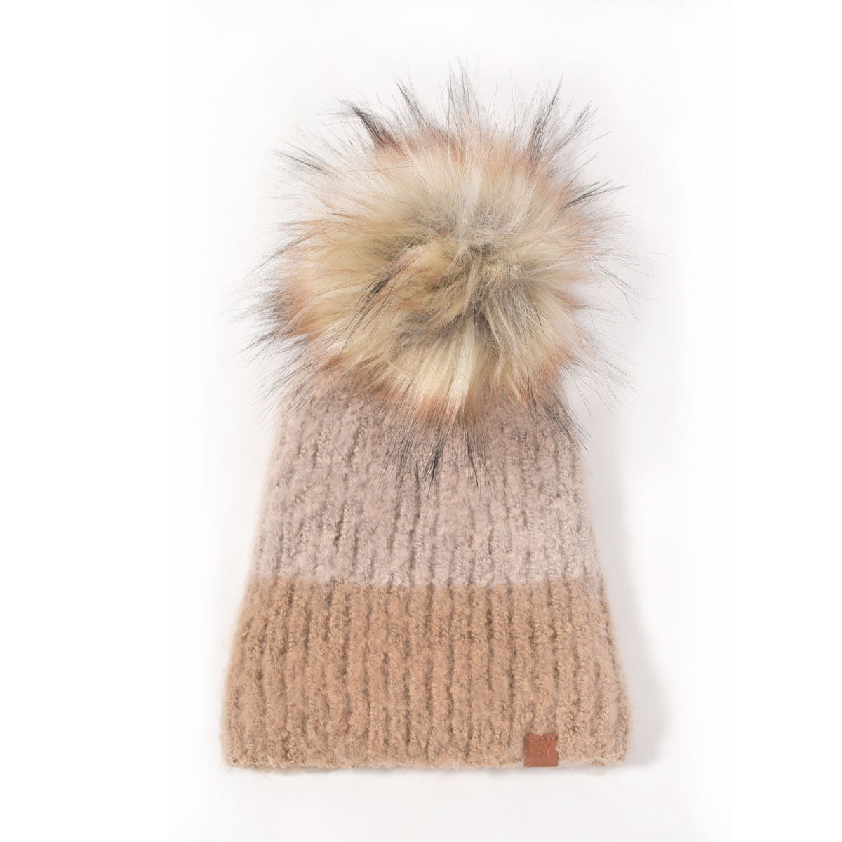 David & Young Women's Fur Liner Beanie