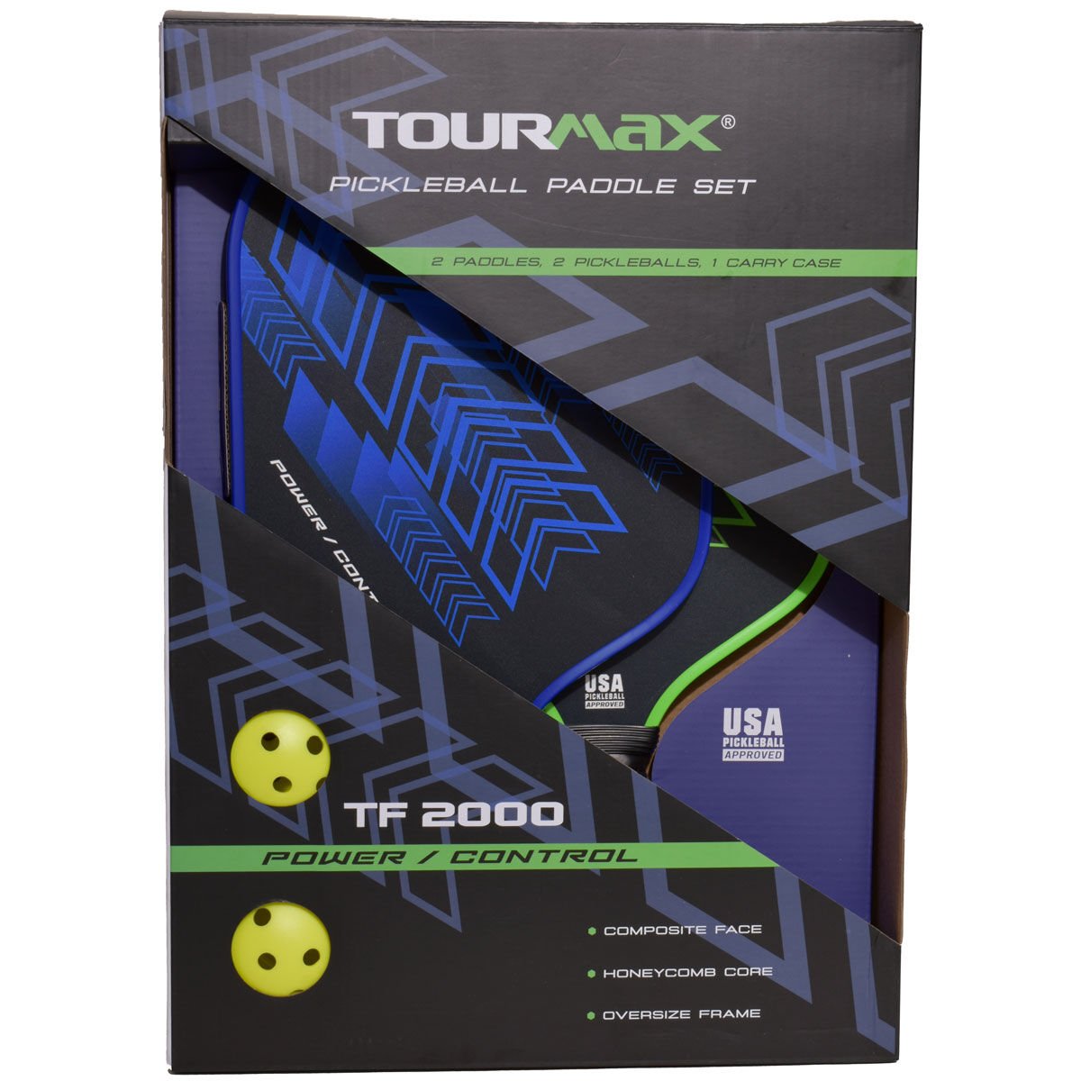 TourMax TF2000 Pickleball Paddle Set