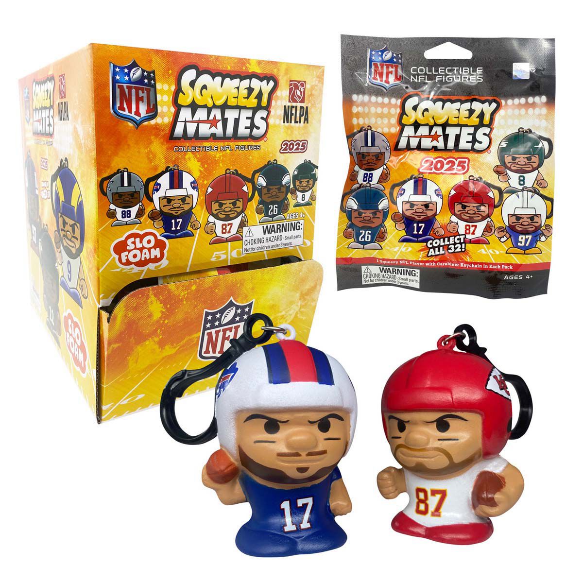 Party Animal NFL Squeezymates 2025
