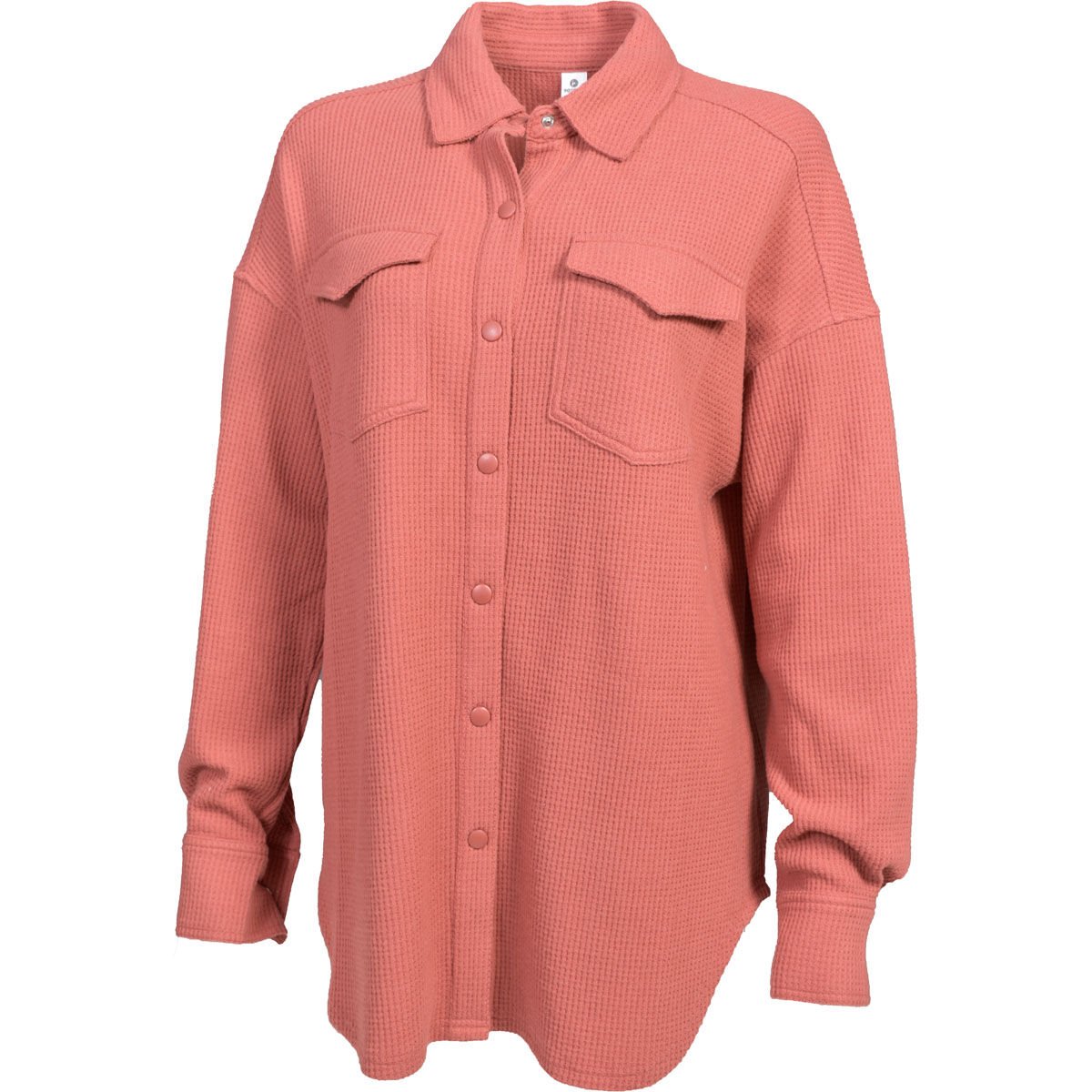 90 Degree Women's Brushed Waffle Shacket
