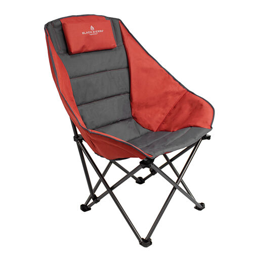 Black Sierra Scoop Quad Chair