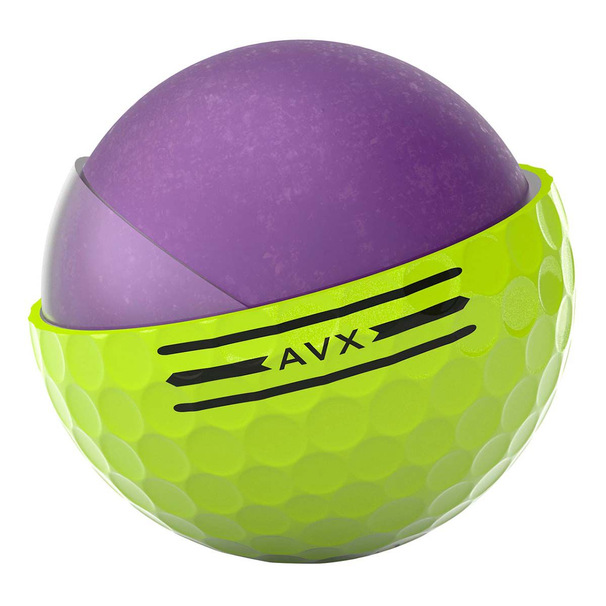 Titleist AVX Yellow Golf Balls