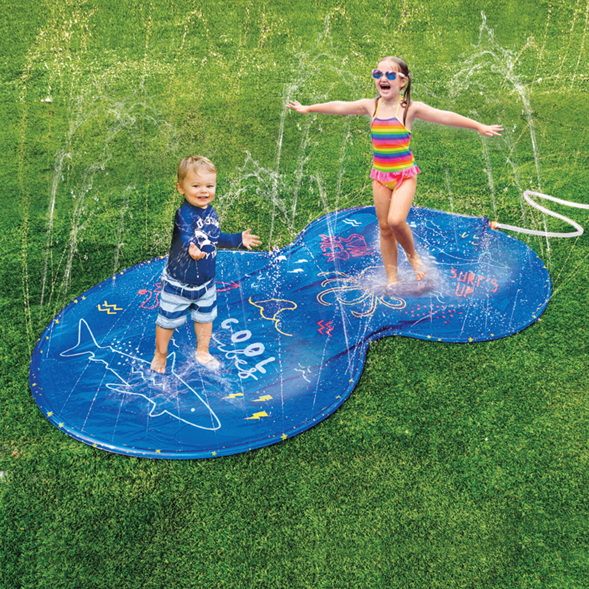 Splash Buddies Figure 8 Shaped Sprinkler Mat
