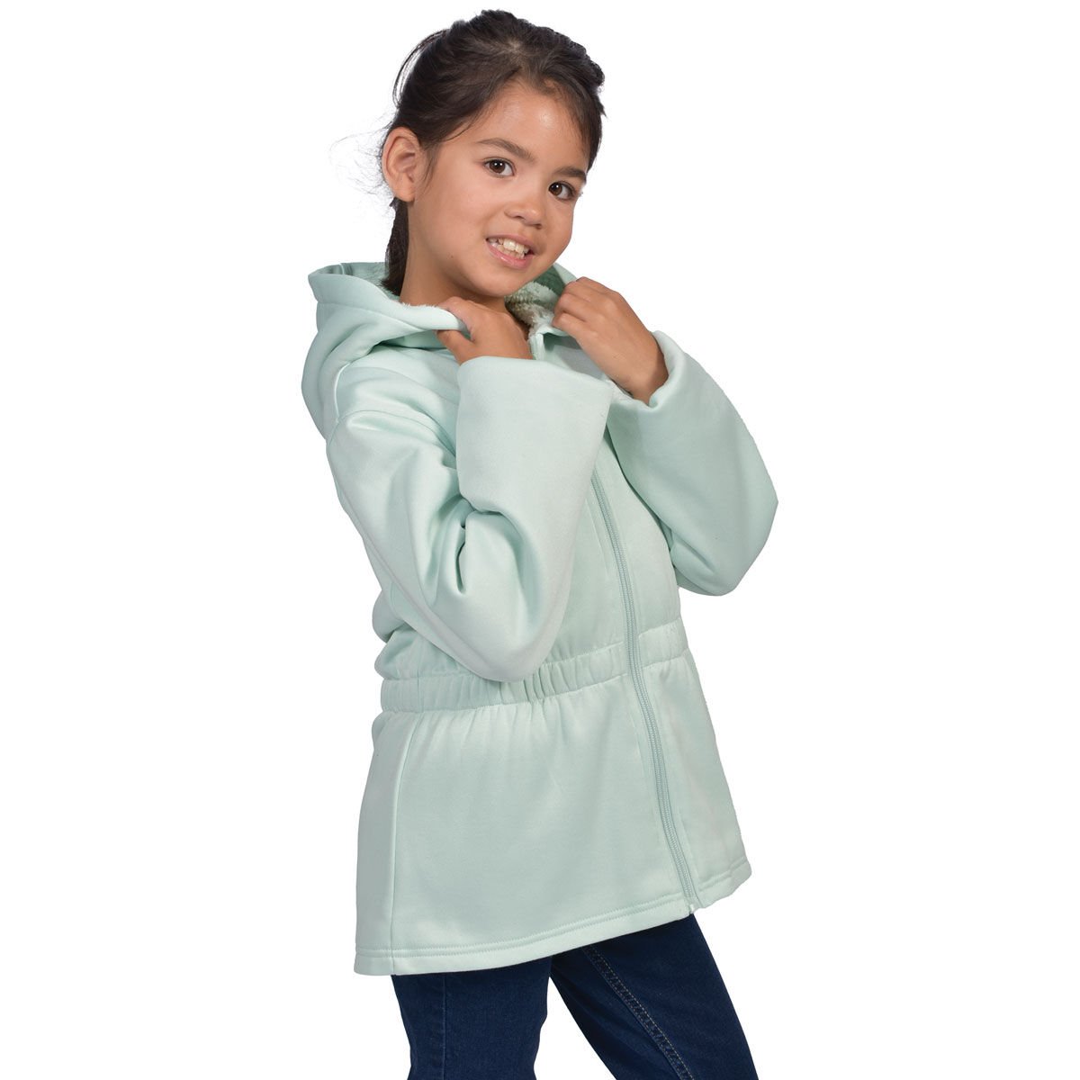Canyon Creek Girl's Sherpa Cinched Jacket