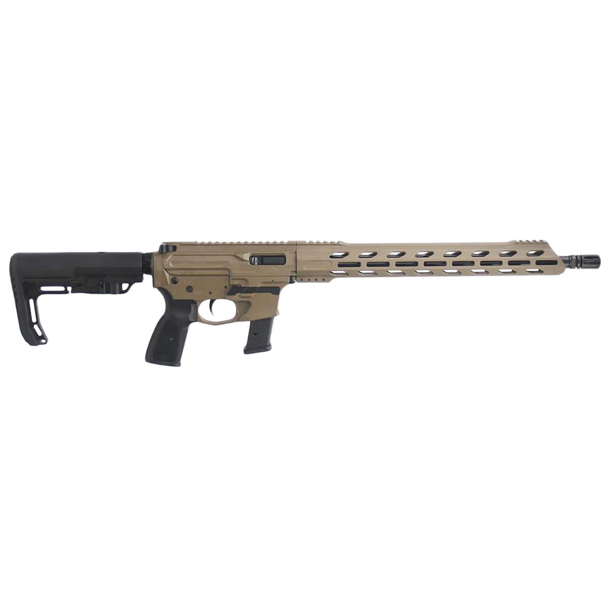 Live Free Armor CHLLNGR 9MM 16" Tactical Centerfire Rifle