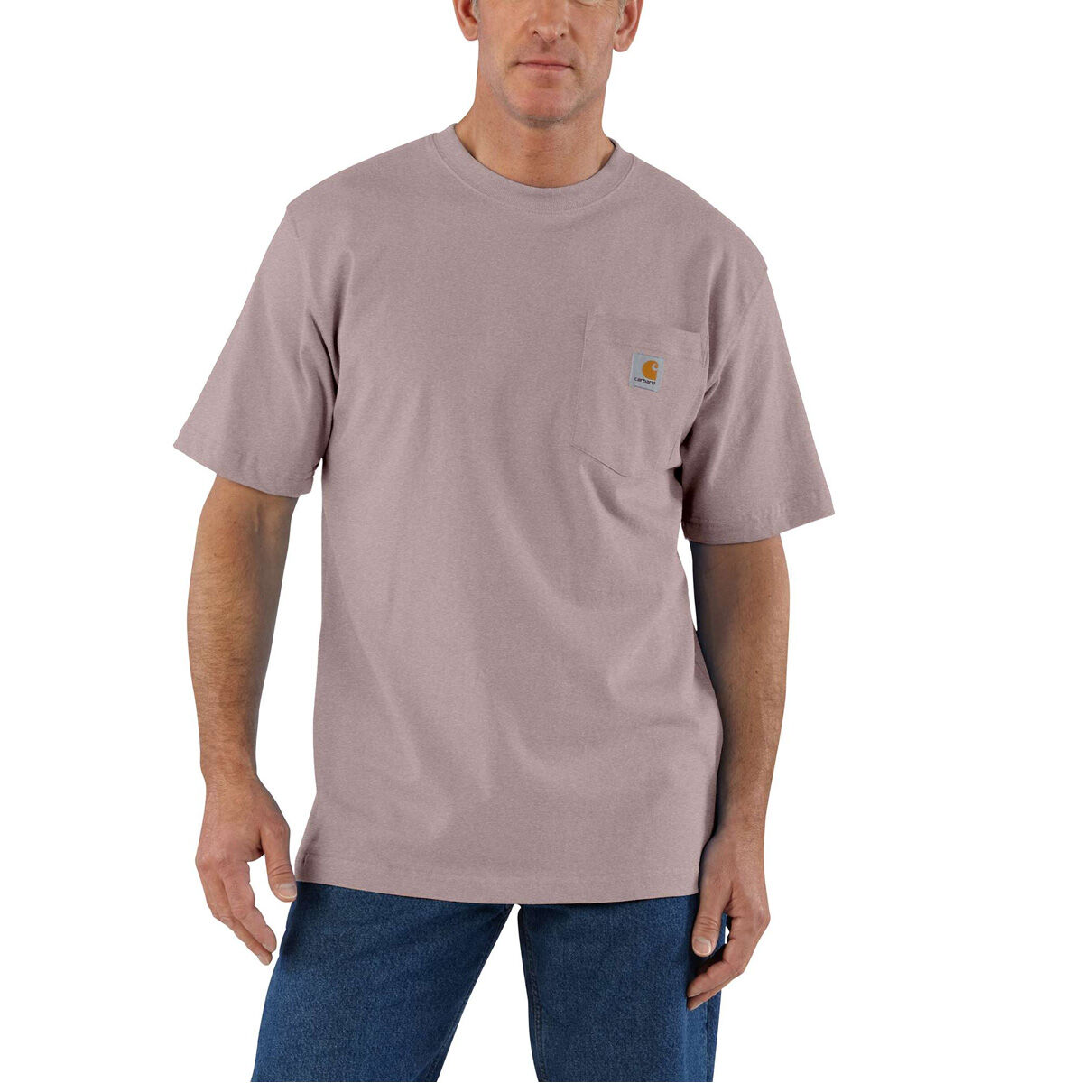 Carhartt Men's Loose Fit Heavyweight Short-Sleeve Pocket T-Shirt