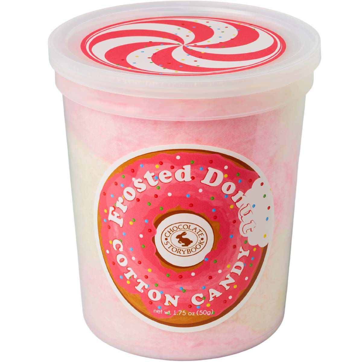 Fairytale Candy Frosted Donut Cotton Candy