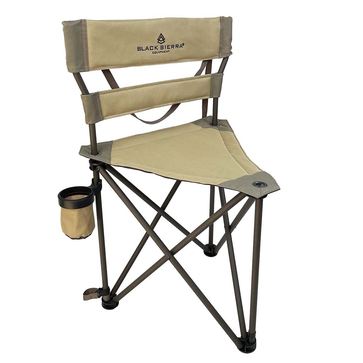 Black Sierra Heavy Duty Tri Hunt Stool