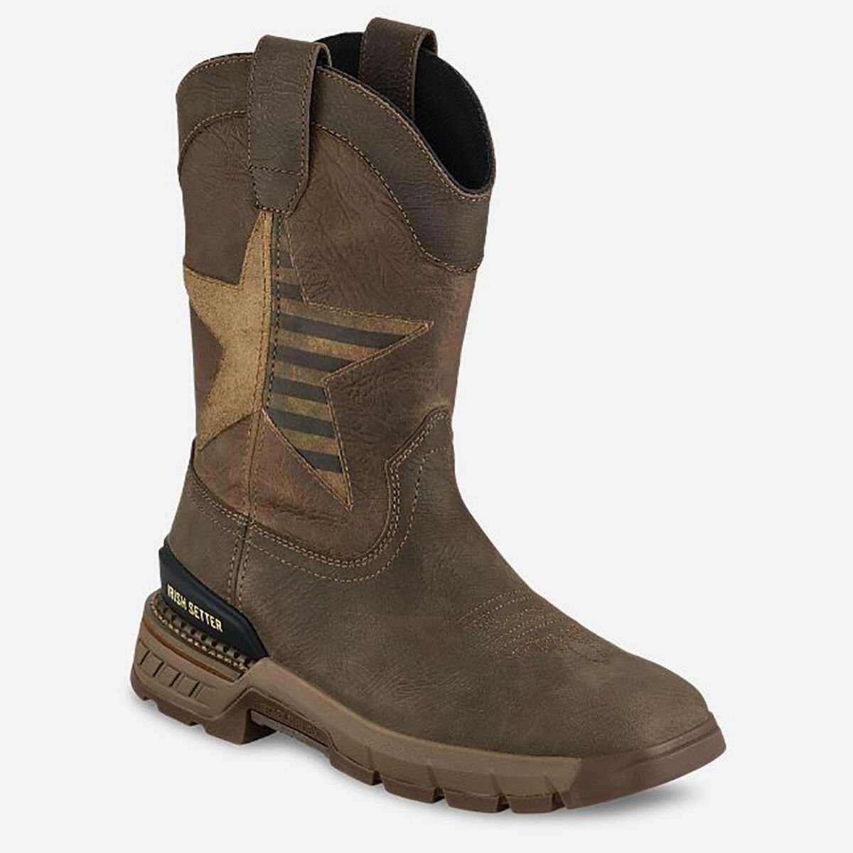 Irish Setter Men's Two Harbors 11-Inch Leather Soft Toe Pull-On Boot