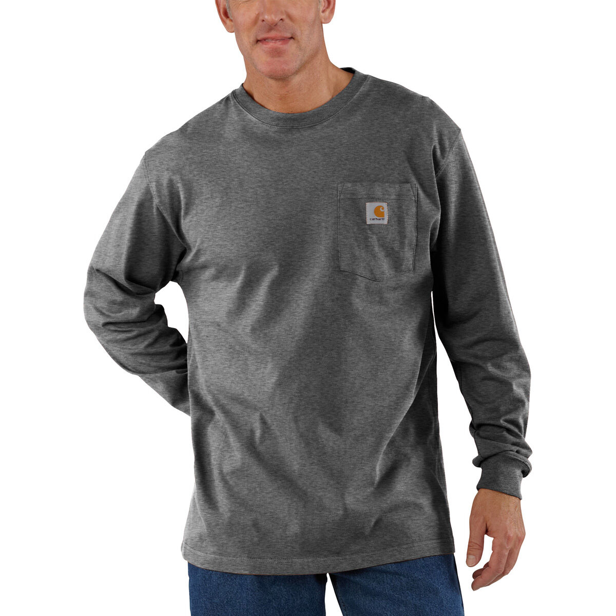 Carhartt Loose Fit Heavyweight Long-Sleeve Pocket T-Shirt