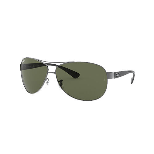 Ray Ban RB3386 Gunmetal/Green Sunglasses
