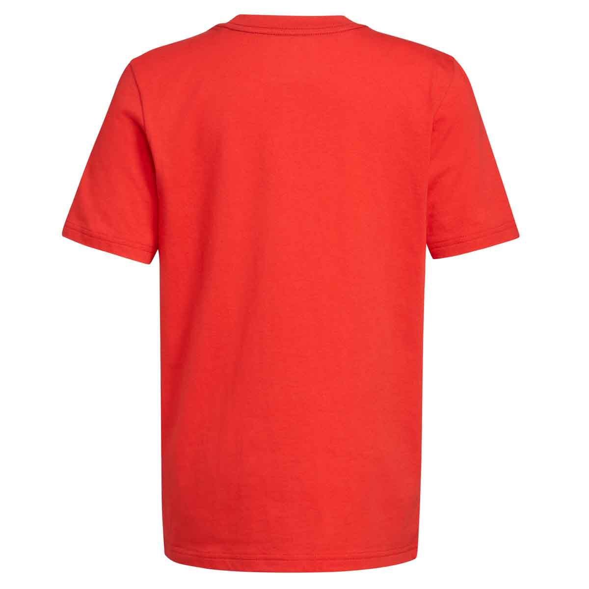 adidas Boys' Shorts Sleeve Camo Logo Tee