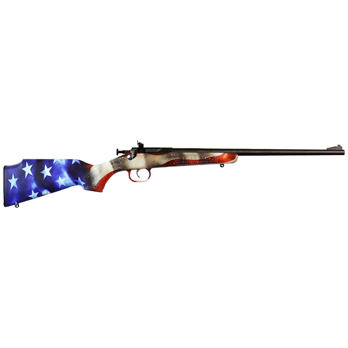 Crickett KSA2169 Youth 22 LR 1rd 16.12" Blued Barrel Centerfire Rifle