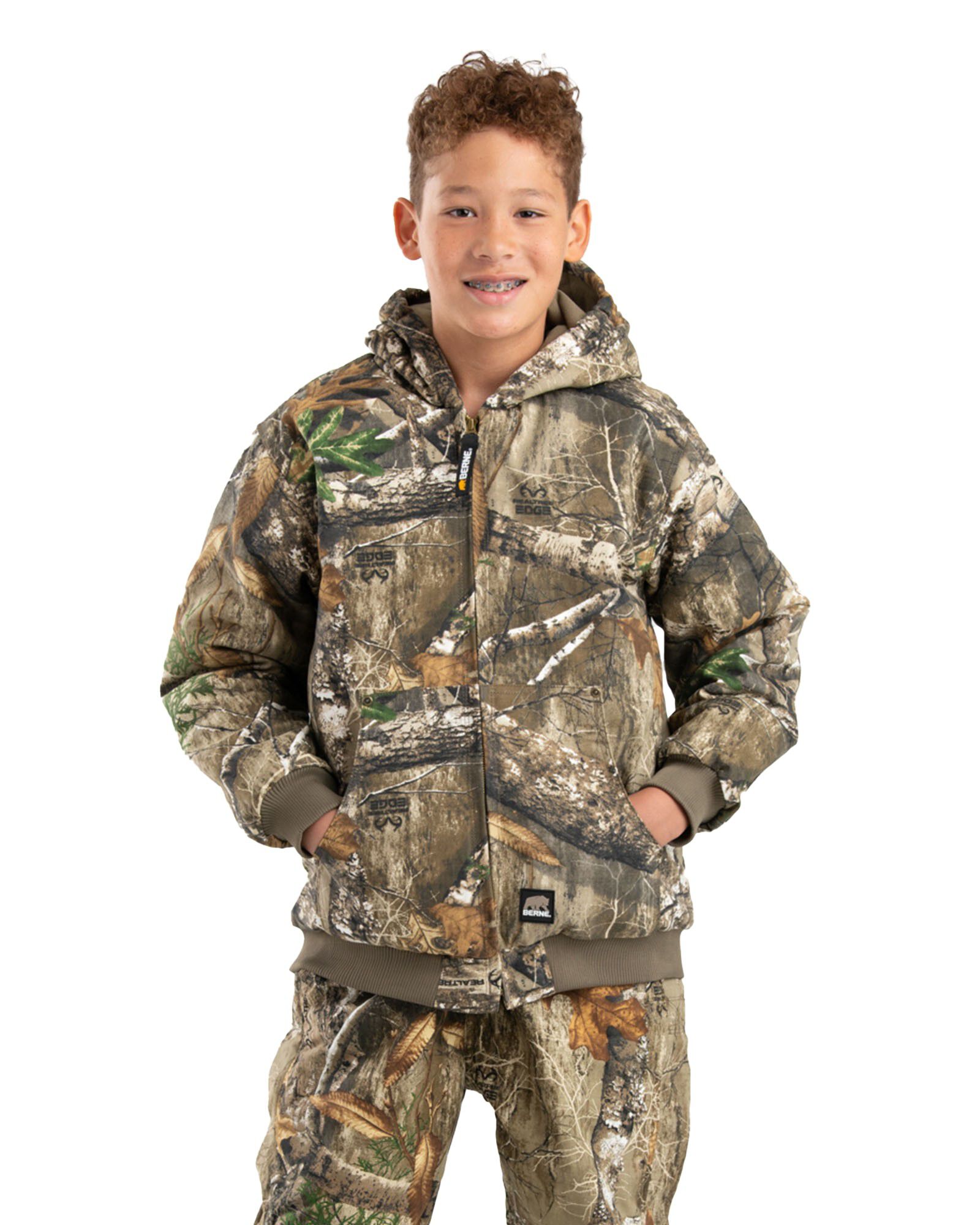 Berne Youth Hooded Jacket