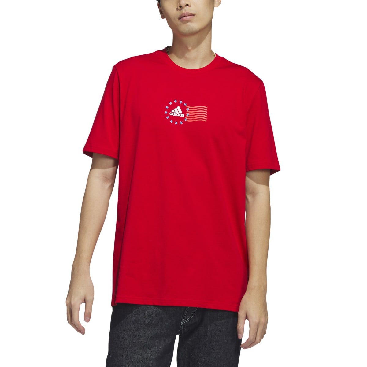 adidas Men's American Badge Of Sport Graphic Tee