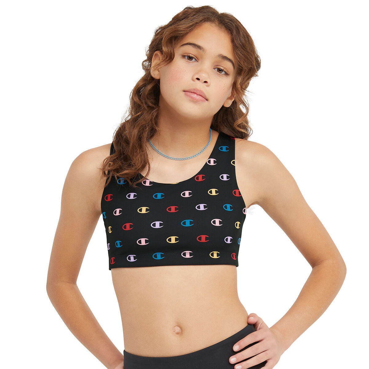 Champion Girls' Crossed Strap Bra