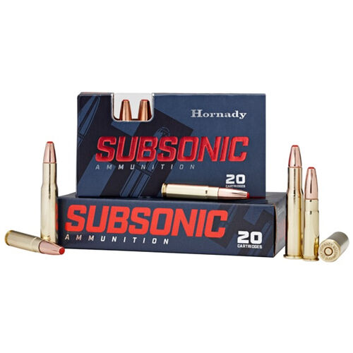 Hornady Subsonic Ammo 450 Bushmaster Sub-X 20 Rounds