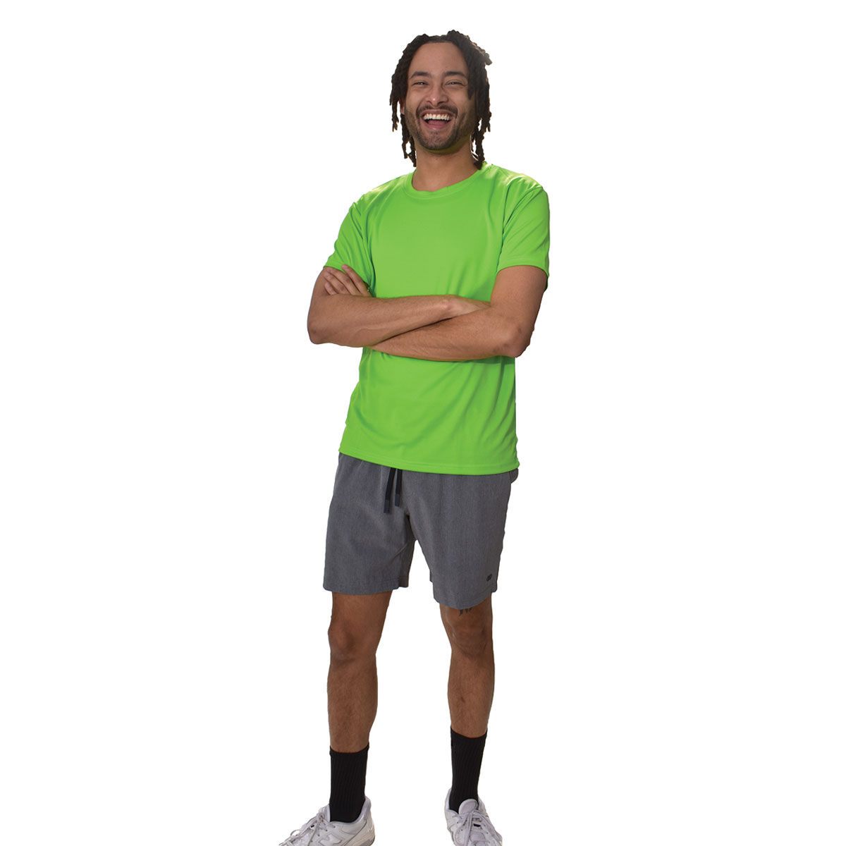 Jackson Hole Men's Crew Neck Mesh Tee