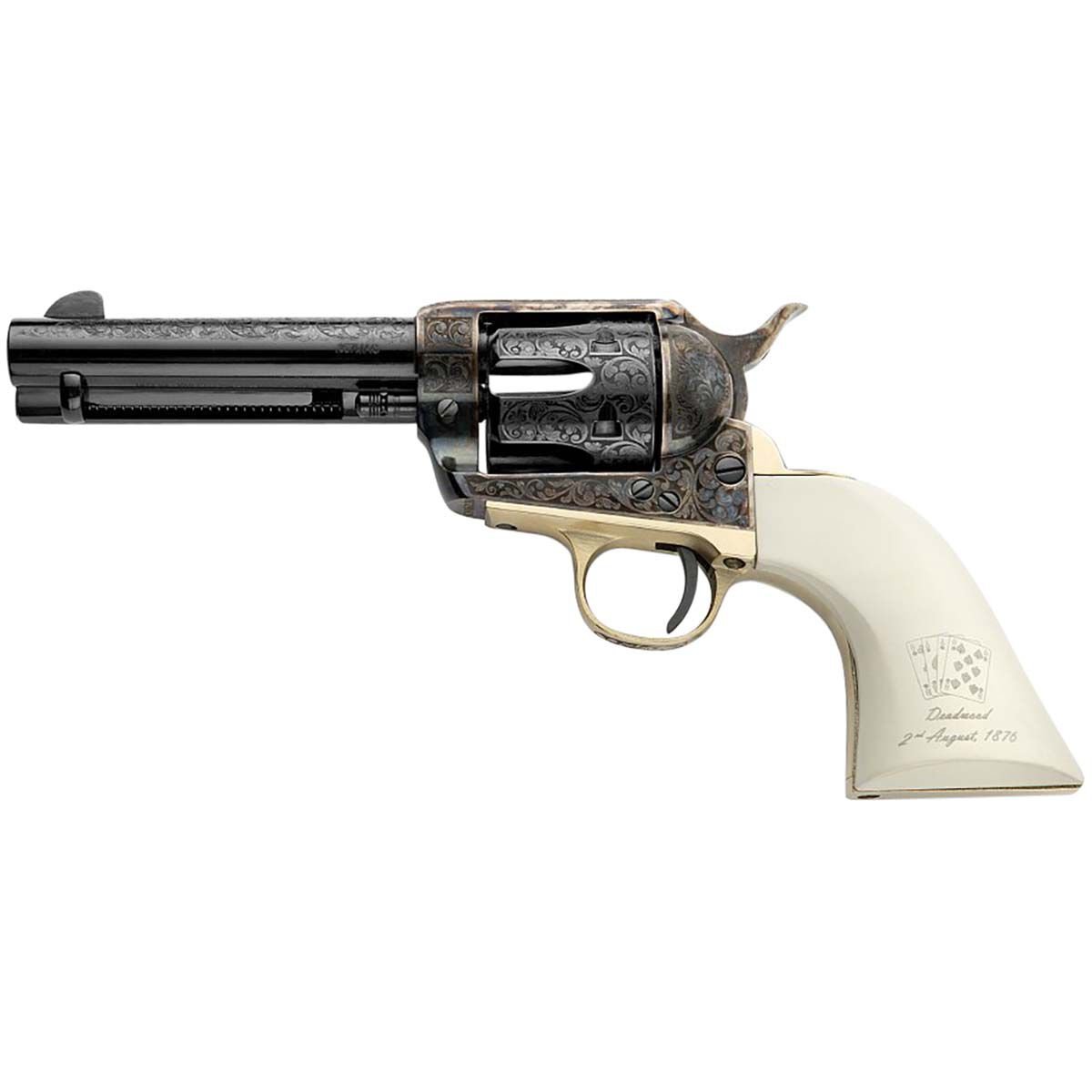 Pietta Great Wester II Deadman's Hand 357 Mag 4.75" 6R Revolver