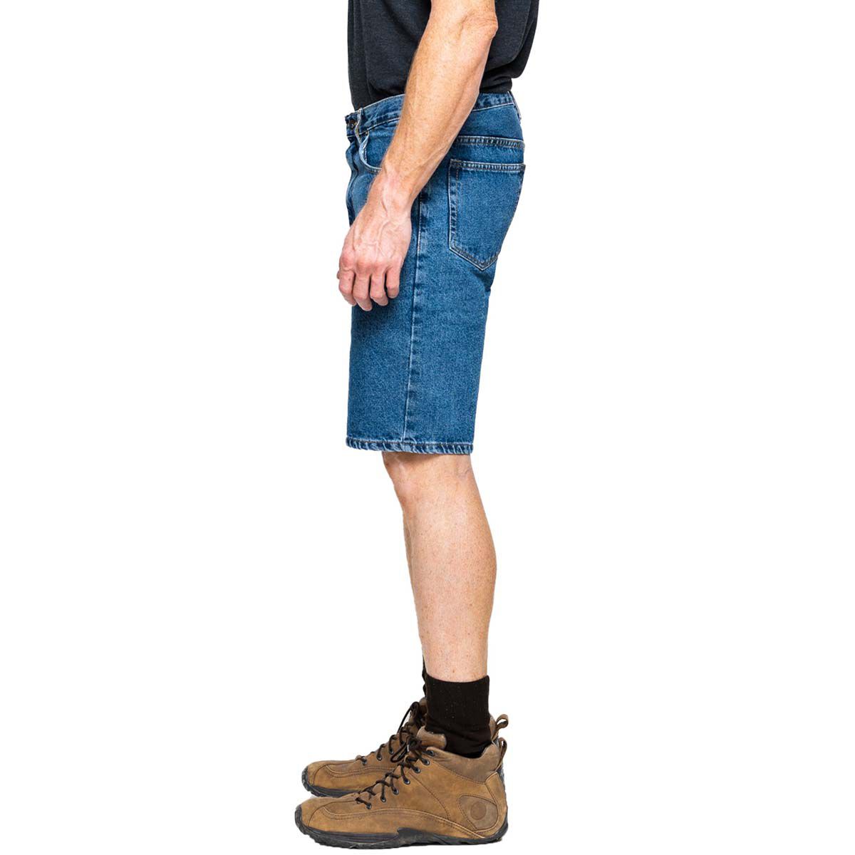 Full Blue Men's 5 Pocket Denim Shorts