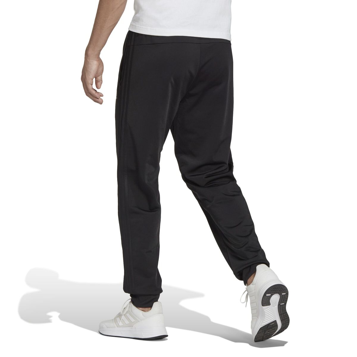 adidas Men's Essentials Warm-Up Tapered 3-Stripes Track Pants