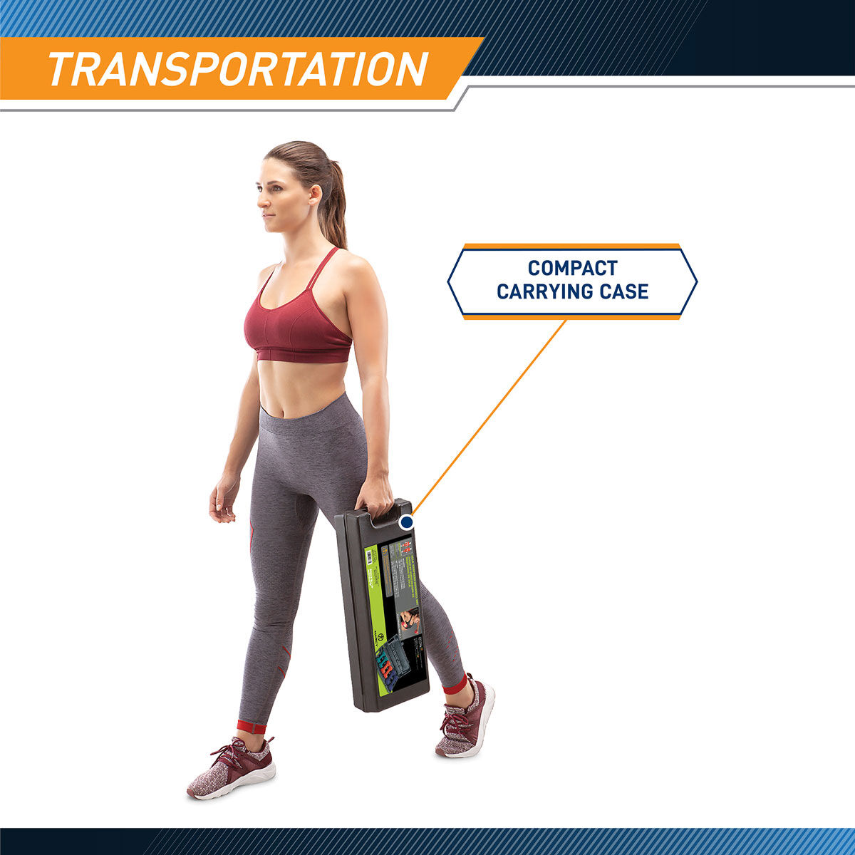 Marcy 3-Pair Neoprene Dumbbell Set with Case