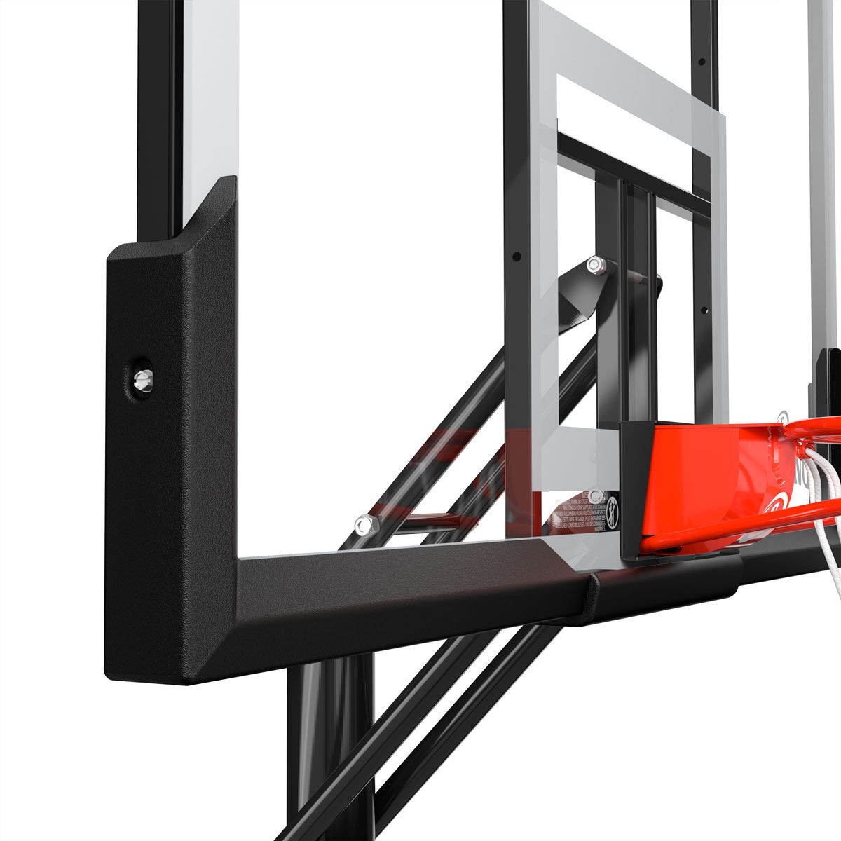 Spalding 54" SFA Pro Glide Portable Basketball Hoop