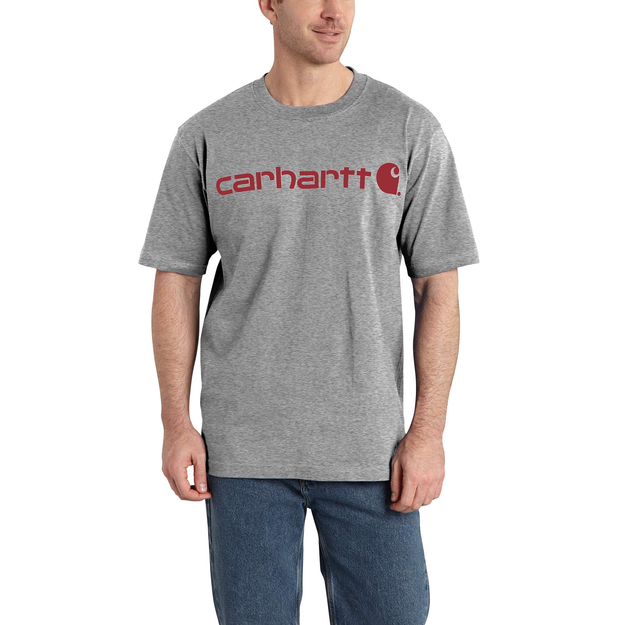 Carhartt Loose Fit Heavyweight Short-Sleeve Logo Graphic T-Shirt