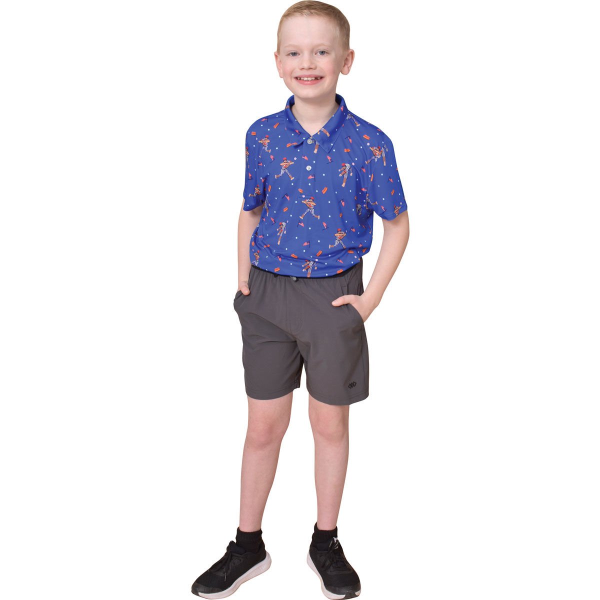 Aeroline Boy's Print Polo