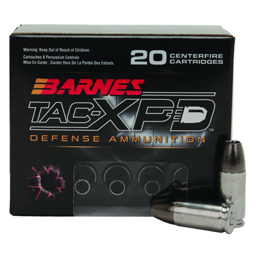 Barnes TAC-XPD 9mm+P